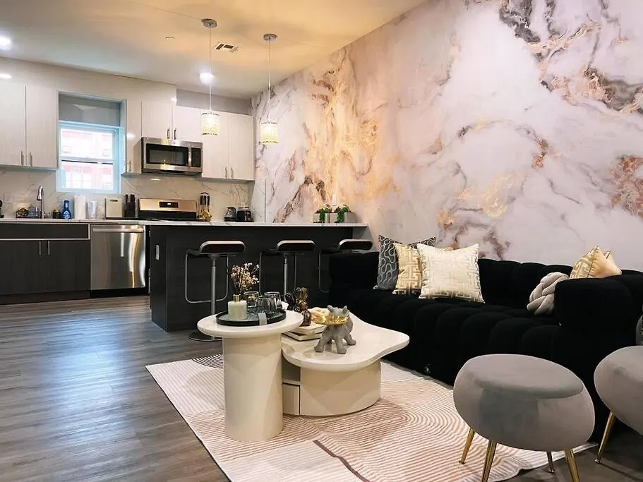 Apartment Spacious & Stylish 2Br 2Ba - Easy Nyc Commute Jersey City